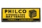 Philco Batteries Tin Sign