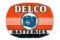 Delco Batteries Tin Sign