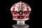 Standard Red Crown Gasoline Gas Pump Globe