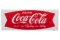 Coca Cola Porcelain Sled Sign