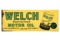 Welch Motor Oil Tin Sign