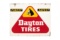 Dayton Thorobred Tires Tin Sign