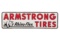 Armstrong Rhino-flex Tires Tin Sign