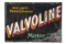 Early Valvoline Motor Oil Tin Sign