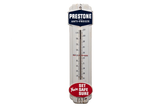 Prestone Anti-freeze Porcelain Thermometer