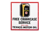 Texaco Motor Oil Porcelain Sign