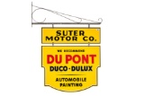 Dupont Auto Paint Tin Sign