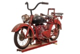 Early 2 Seater Motorcycle Carnival Ride