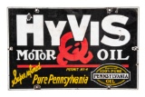 Hyvis Motor Oil Porcelain Sign