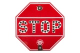 Auto Club Of So. Cal. Porcelain Stop Sign
