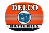 Delco Batteries Tin Sign