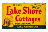 Lake Arrowhead Lake Shore Cottages Sign