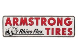 Armstrong Rhino-flex Tires Tin Sign