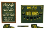 Play Safe Gamble's Auto Parts Display