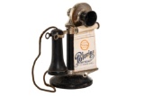 Early Telephone With Standard Polarine Note