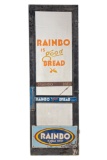 Rainbo Bread Screen Door With Tin Signs