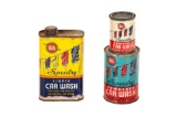 Lot Of 3 Whiz Car Wash Cans