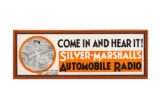 Silver-marshall's Auto Radio Framed Ad