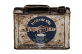 Rare Pequot Chief Motor Oil Can