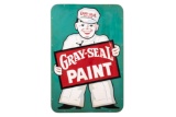 Gray Seal Paints Tin Sign