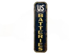 U.S. Rubber Batteries Tin Sign