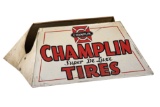 Rare Champlin Tires Tin Tire Stand