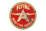 Flying A Aero-type Gasoline Porcelain Sign