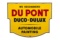 Dupont Auto Paint Tin Sign