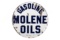 Rare Molene Gasoline & Oils Porcelain Sign