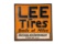 Lee Tires Wood Sign