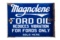 Early Magnolene Motor Oil For Fords Porcelain Sign