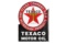 Texaco Motor Oil Porcelain Flange Sign