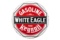 Early White Eagle Gasoline Porcelain Sign