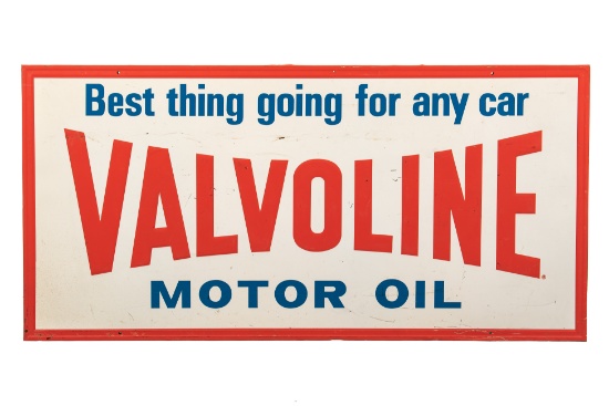 Valvoline Motor Oil Tin Sign
