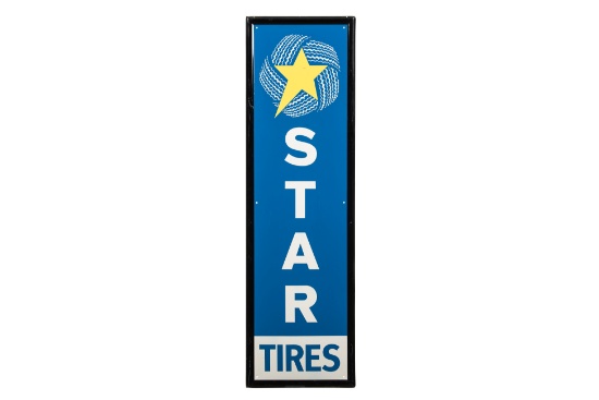 Star Tires Tin Sign