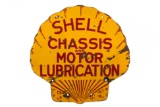Shell Chassis & Motor Lubrication Porcelain Sign