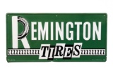 Remington Tires Tin Sign