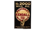 Early Kendall Motor Oils Tin Sign