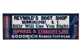 Goodrich Rubber Footwear Tin Sign