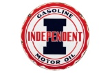 Independent Gasoline & Motor Oil Porcelain Sign