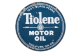 Pure Tiolene Motor Oil Porcelain Sign