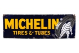 Rare Michelin Tires & Tubes Porcelain Sign