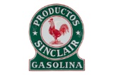 Rare Sinclair Productos Gasoline Porcelain Sign