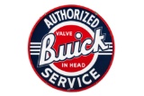 Buick Authorized Service Porcelain Sign