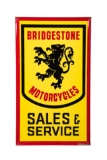 Rare Bridgestone Motorcycle Service Tin Sign