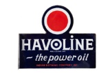 Indian Refining Havoline Motor Oil Porcelain Sign