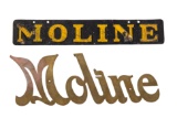 Moline Automobile Company Signs