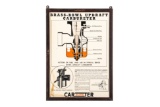 Carter Carburetor Framed Sign