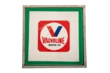 Valvoline Motor Oil Lighted Plastic Insert Sign