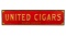 United Cigars Sales Agency Horizontal Sign